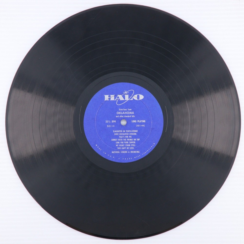 National Singers - Selections From Oklahoma - Halo Mono LP Vinyl Record 50114 - Picture 10 of 16